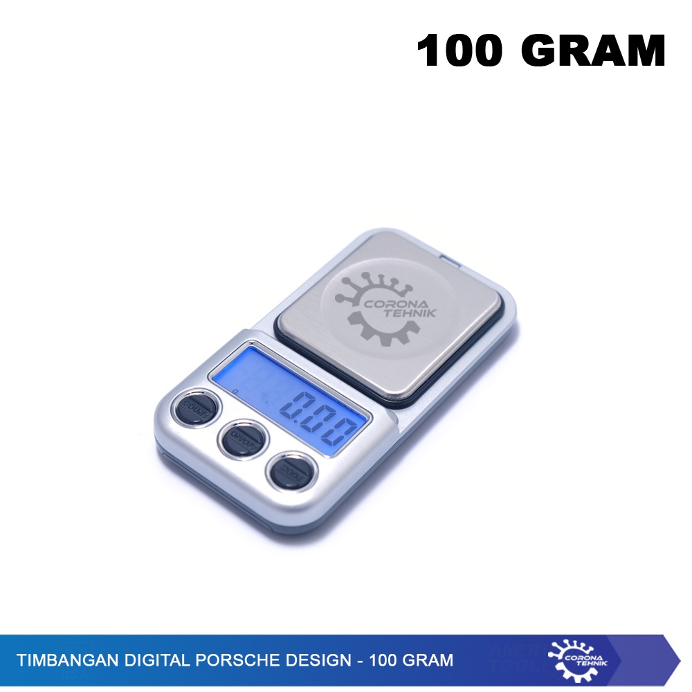 Porsche Design - Timbangan Digital Mini - 100 Gram