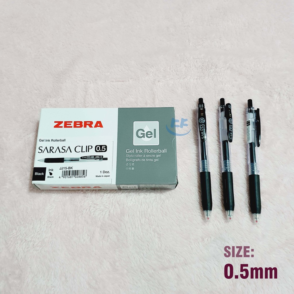 

Pen Gel 0.5 - Zebra Sarasa Clip
