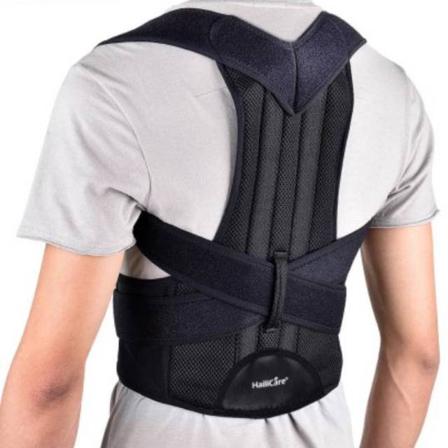 Original HAILICARE Terapi Penyangga Punggung Back Support Posture Corrector Terapi Anti Bungkuk