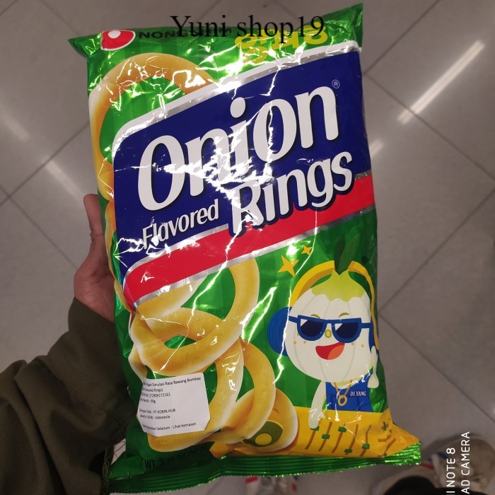 

snack nongshim onion ring 90gr