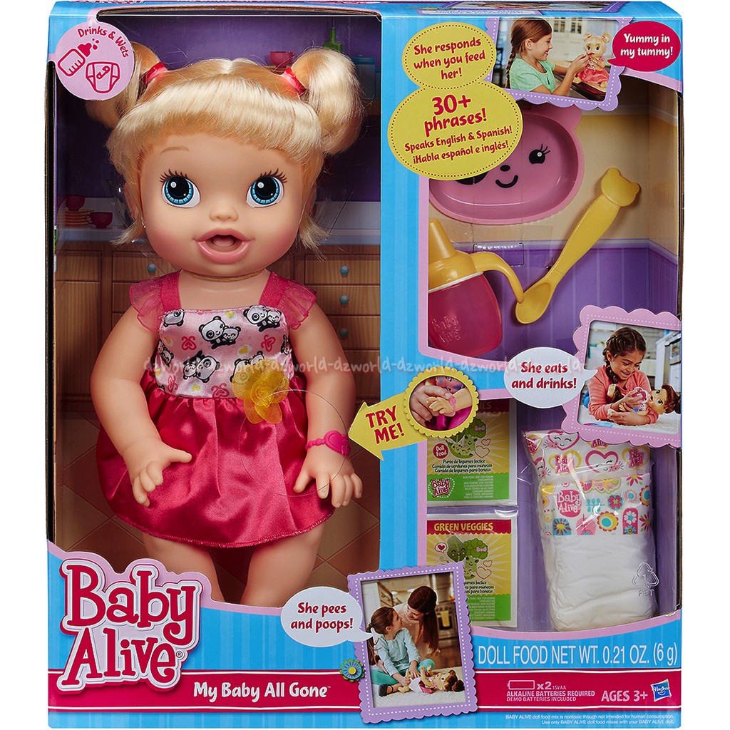 baby alive my baby all gone doll