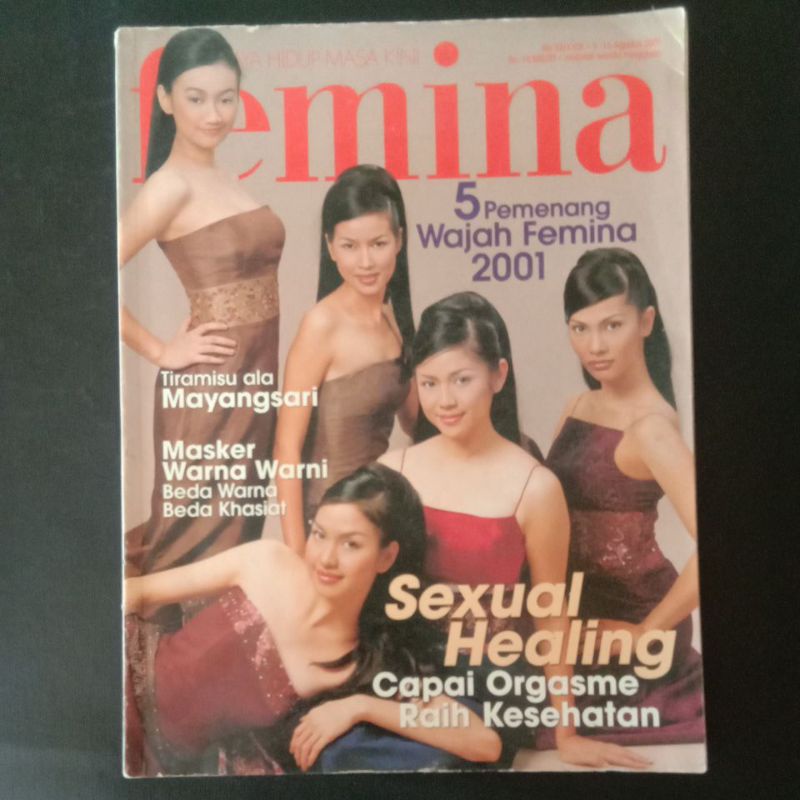 Majalah Femina Tahun 2001 Edisi 23