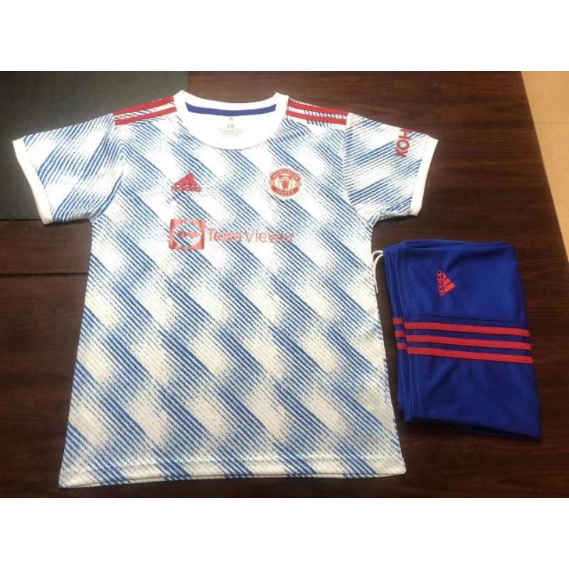 Jersey Kids New TERBARU MU Manchesterr United Away 2021/2022 Grade ori Official