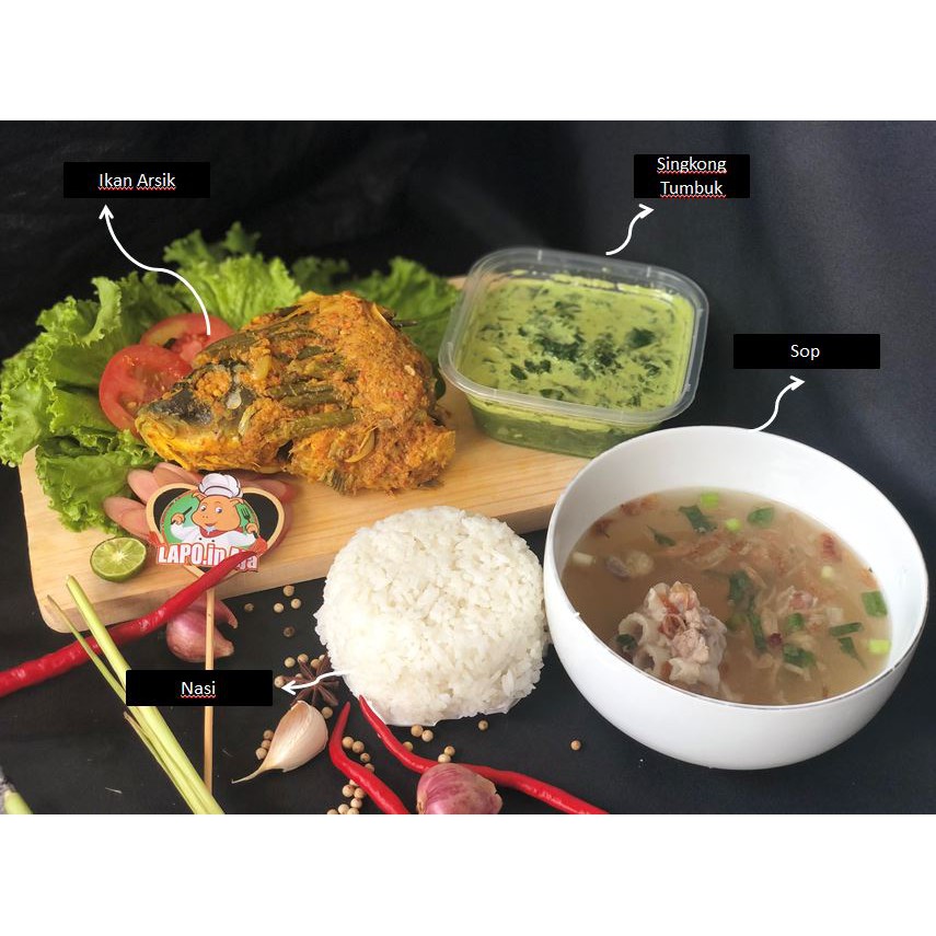 

Paket Nasi Ikan Arsik