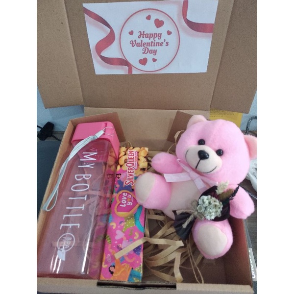 KADO HAMPERS GIFT BOX HADIAH COKELAT BONEKA MY BOTOL