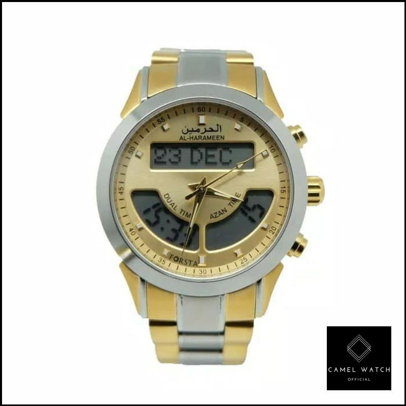 Murah Jam Tangan Muslim Forsta Al-Harameen AG Silver