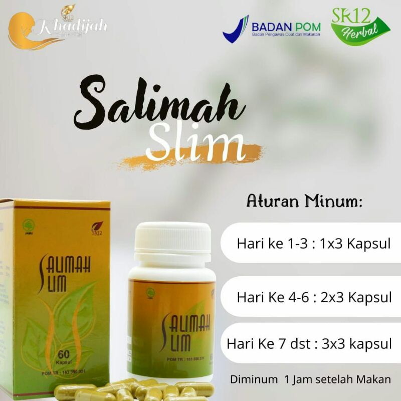 SALIMAH SLIM/OBAT DIET/OBAT PELANGSING PALING AMPUH