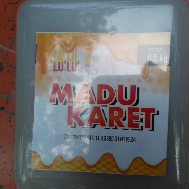 

Madu karet