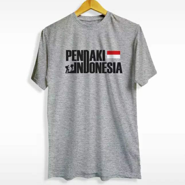 Kaos  PENDAKI INDONESIA / Baju  PECINTA ALAM -