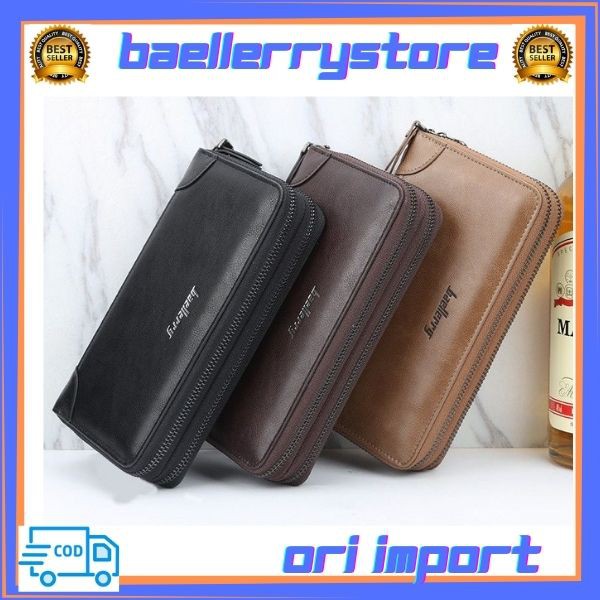 BL /  S6702 Dompet Unisex Panjang Bahan Kulit PU Leather Premium