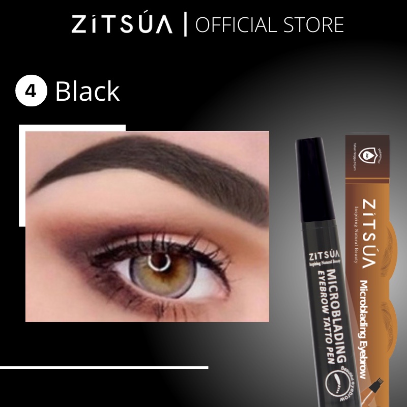 ZITSUA Korean Eyebrow 4-Tip Waterproof-Pensil Alis Microblading