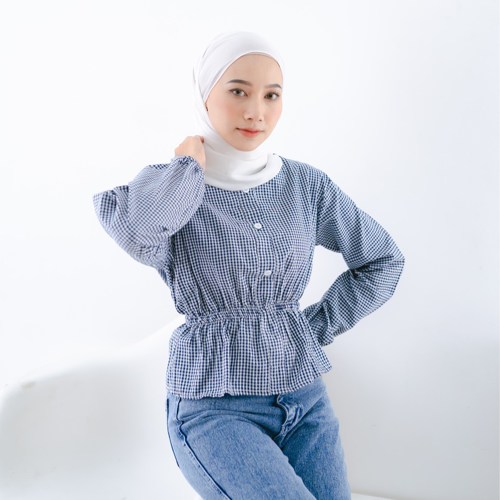 (Bisa COD) Fashion Atasan Blouse Wanita Belina Be Grosir Termurah