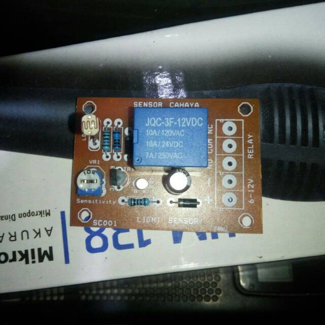DIY Kit Sensor Cahaya 12V