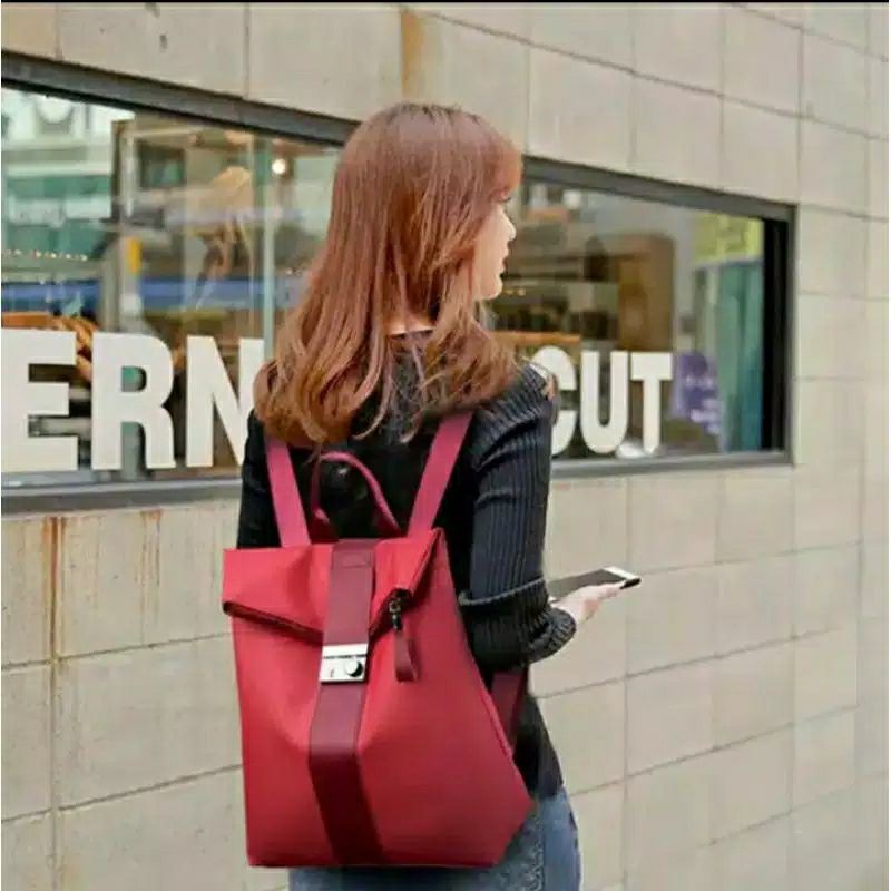 Tas Ransel Wanita Cantik Tas Cewek Branded Original Kekinian Modern Impor Motif Distro Model Terbaru Shopee Indonesia