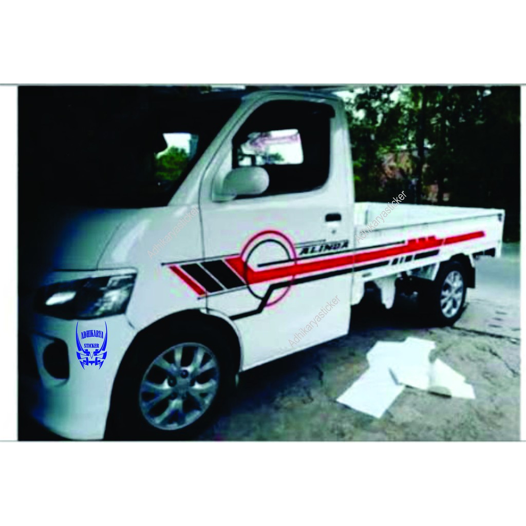 NEW PROMO Stiker Mobil Pick Up Suzuki Apv Granmax Pick Up Terlaris Stiker Cutting Terbaru Shopee Indonesia