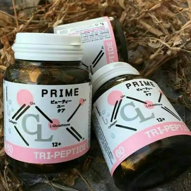 ORIGINAL PRIME CL COLLAGEN 12+ SUPLEMEN KECANTIKAN//PEMUTIH BADAN.HERBAL ALAMI BY BEAUTY THAILAND
