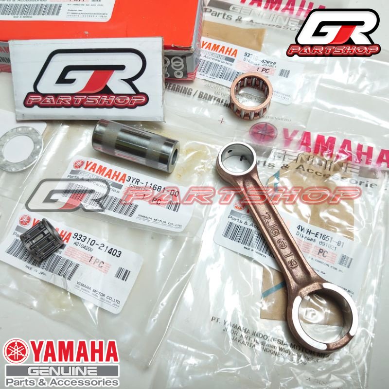 stang seher assy f1zr ori ygp fizr fiz f1z r force one forceone force1 poswan setang piston kit connecting rod