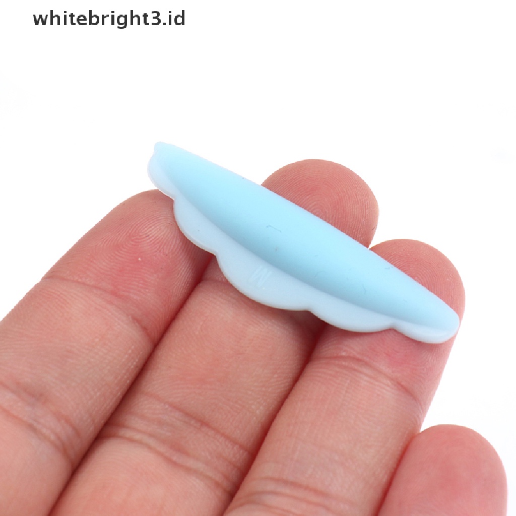 (whitebright3.id) 5 Pasang / Set Pad / Bantalan Pelindung / Pengeriting Bulu Mata Extension Untuk Kecantikan