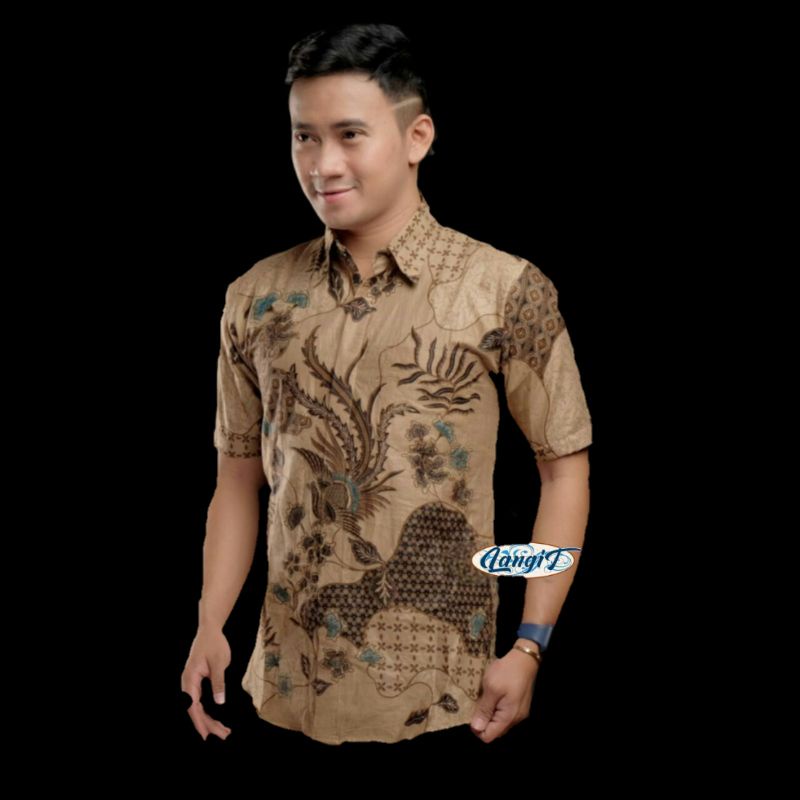 KEMEJA BATIK PRIA LENGAN PENDEK BIG SIZE JUMBO M.L.XL.XXL.3L.4L.5L.6L.7L.8L.9L.10L