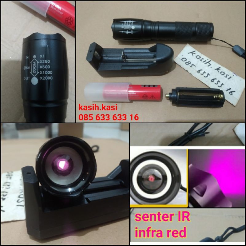 Senter Night Vision/Infra Red Torch/Senter IR/Senter Infra Red 850nm