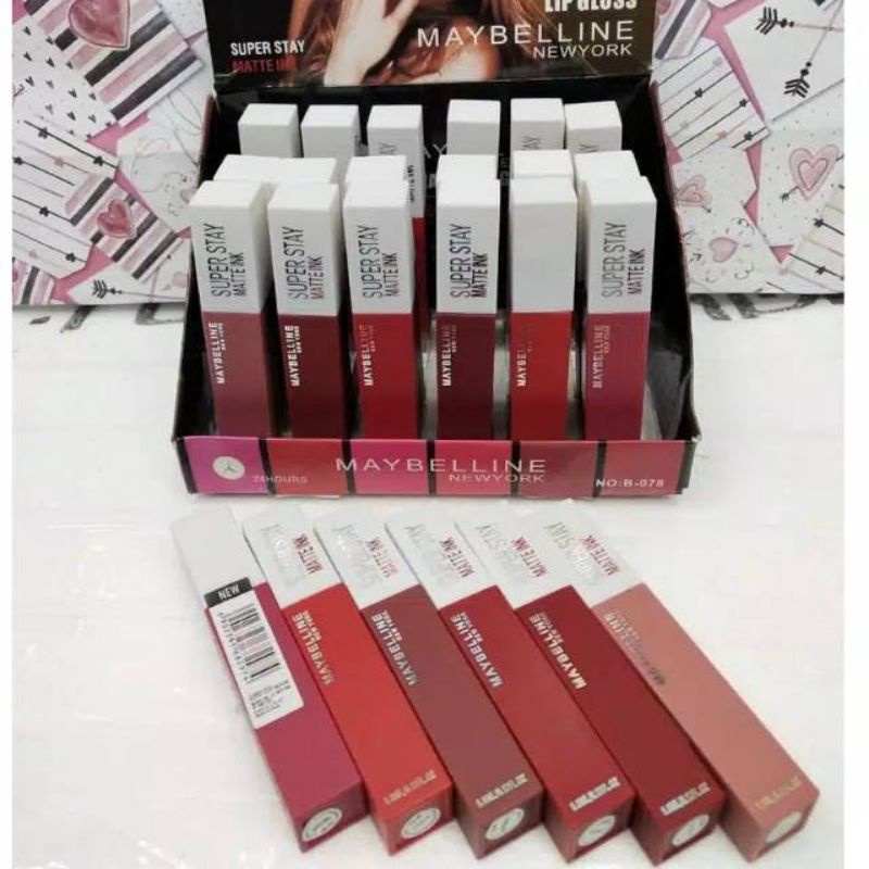 Lipcream maybelline matte