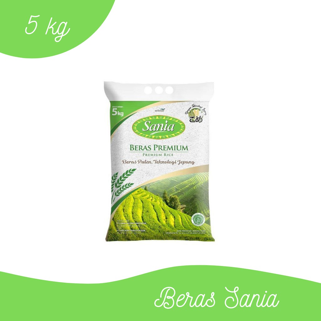 

Beras Sania 5kg Gudang Sayur Purwokerto