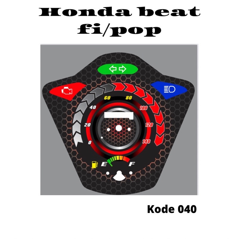 Papan panel speedometer Honda Beat Fi / Beat Pop