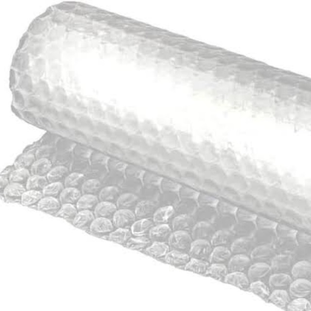 

Menggunakan bubble wrap