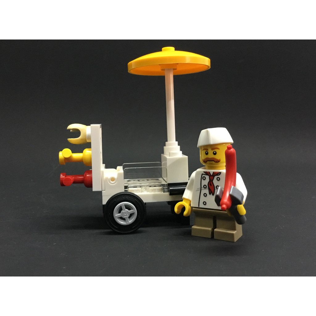 Lego City 60134 People Pack Fun in The Park Hotdog Vendor Partout