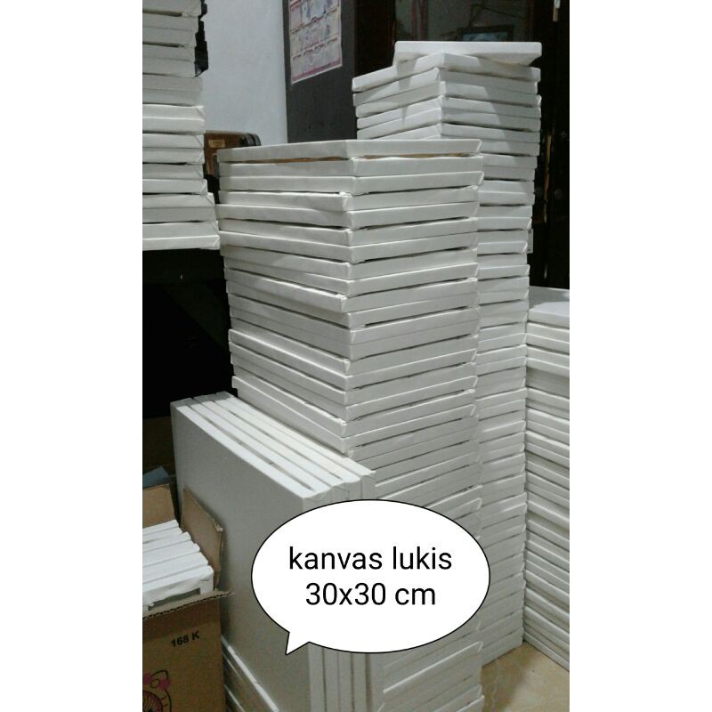 

Kanvas lukis 30x30cm