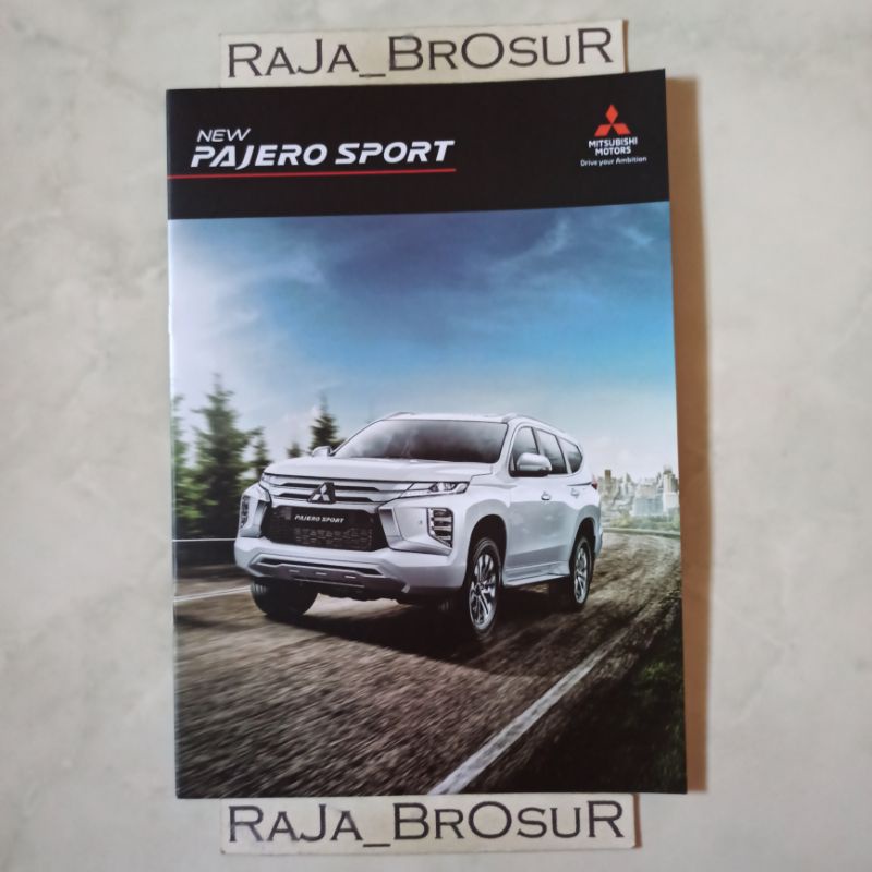Poster brosur katalog booklet Mitsubishi Pajero Sport 2021