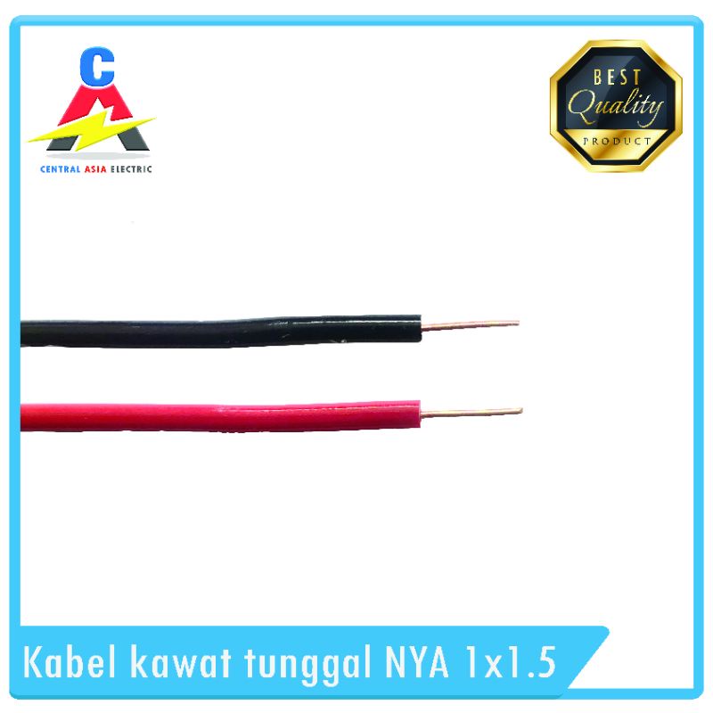 Kabel Listrik Kawat NYA 1 x 1.5 (50 Yard)