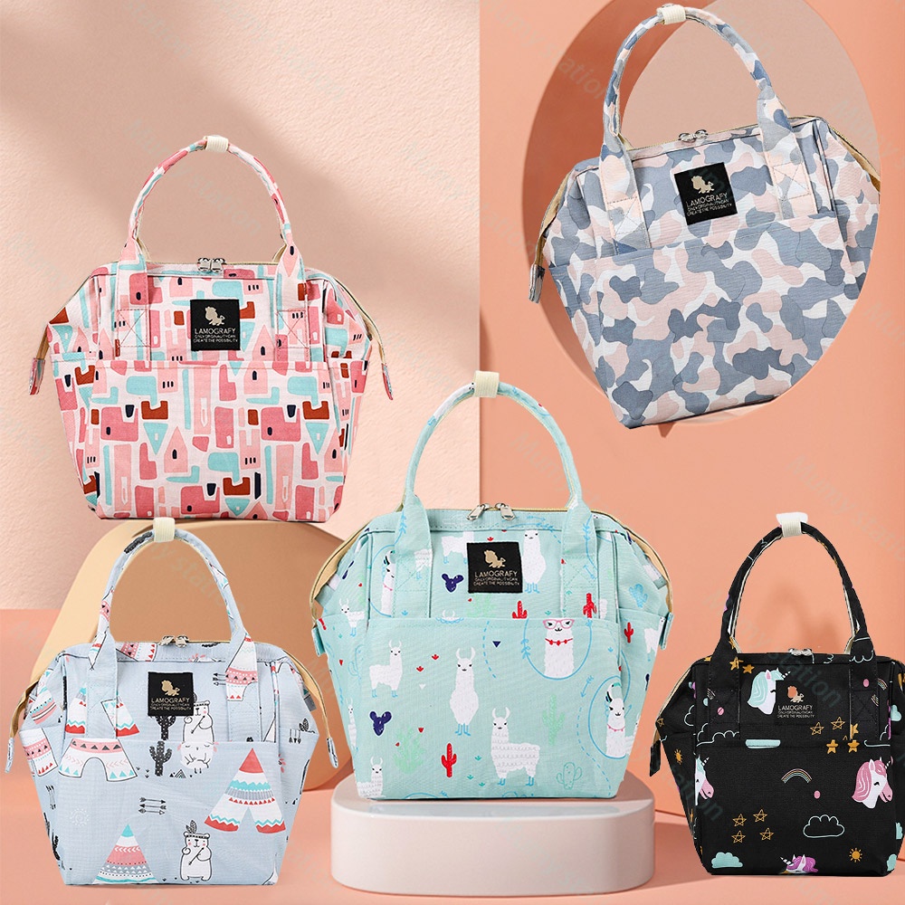 Mumystaion Tas Perlengkapan bayi Waterproof baby diaper bag