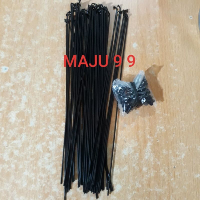 JARI JARI SPOKE 262 X 14G HITAM 36 PCS