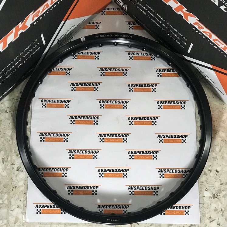 VELG TK BRIGHT 160 X 18 BLACK HOLE 36