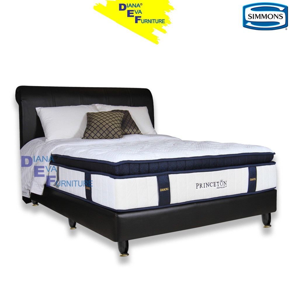 Kasur Simmons Princeton Full Set ( Kasur + Divan +  Sandaran )