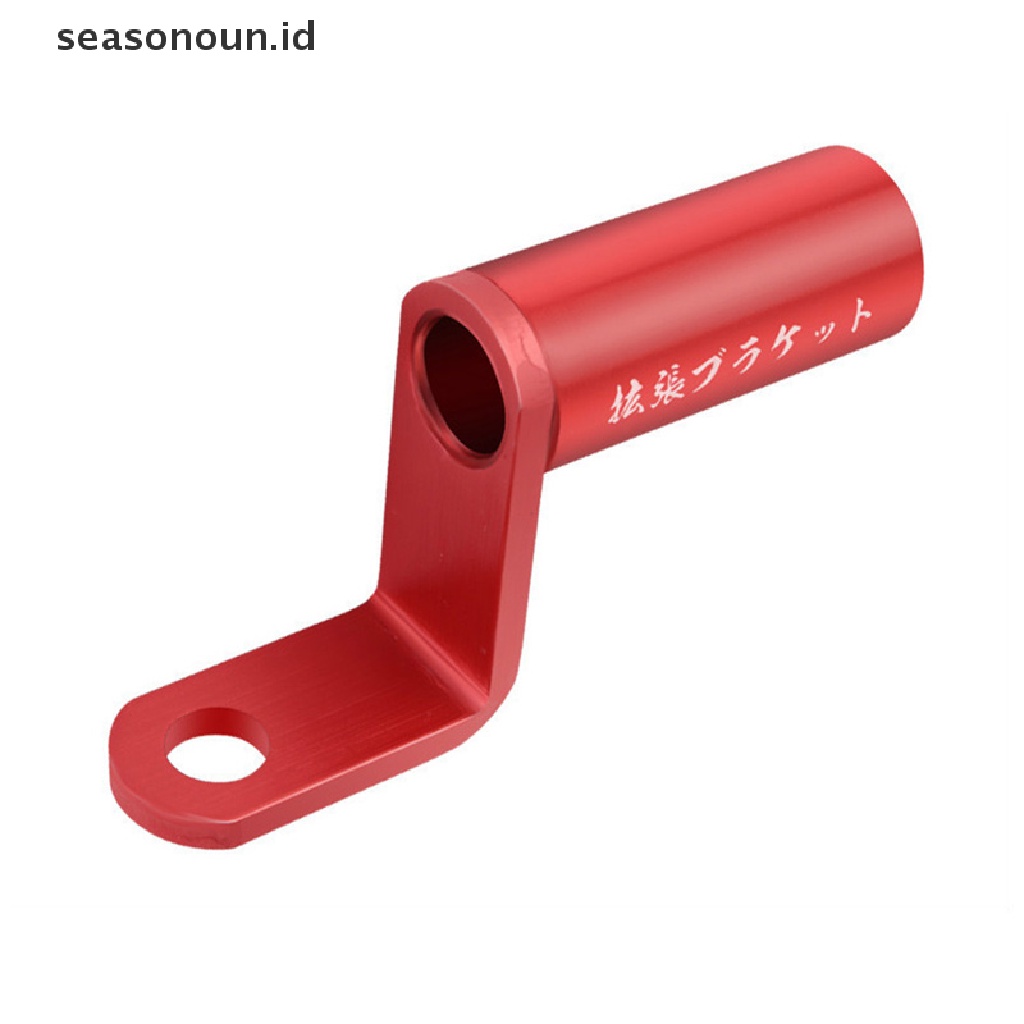 【seasonoun】 Aluminum Alloy Motorcycle Rearview Mirror Mount Handlebar Mirror Adapter Bracket .