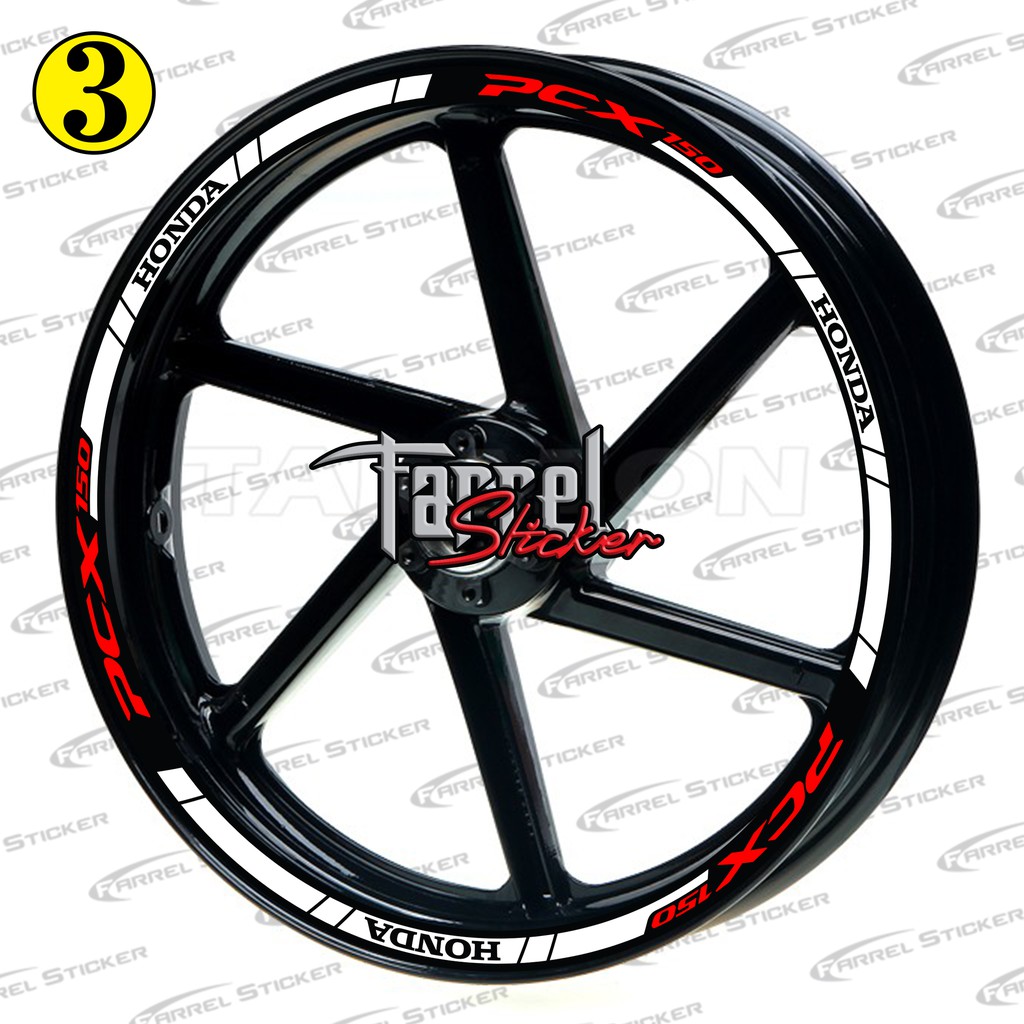 Stiker Velg Sticker Velk PCX new