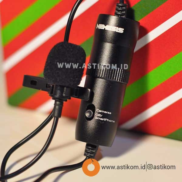 MIC CLIP ON NYK NEMESIS MCL - 01 NECRO | By Astikom