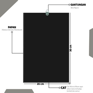 HIASAN DINDING KAMAR  DEKORASI  RUMAH WALL DECOR POSTER KAYU 