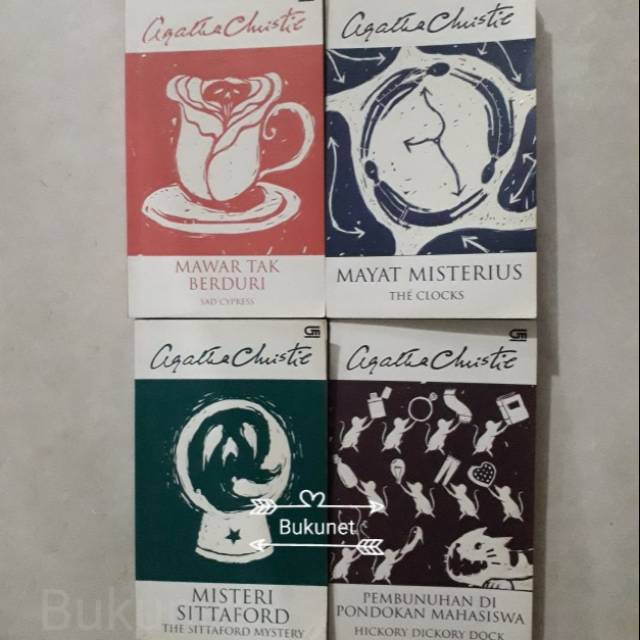 Novel Agatha Christie - 2011-2013 - Gramedia