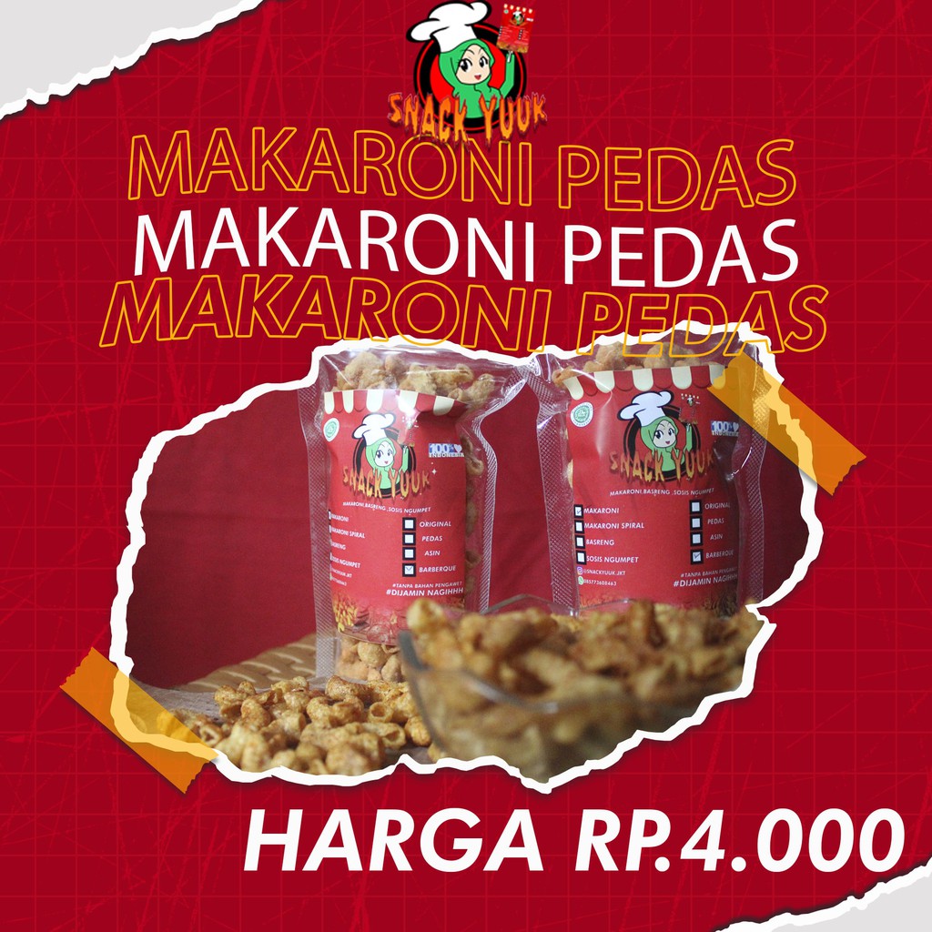 

MAKARONI PEDAS MURAH 100 GR