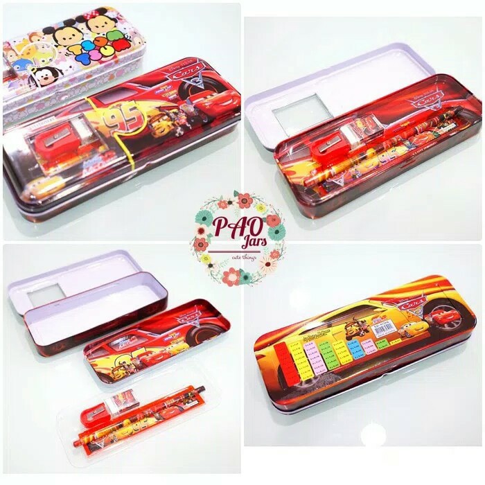 

Kotak pensil cars / tempat pensil tsum tsum murah / kotak pensil anak