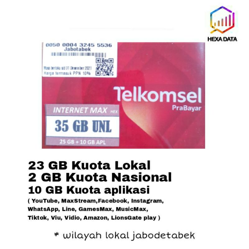Perdana Simpati 35GB Unlimited