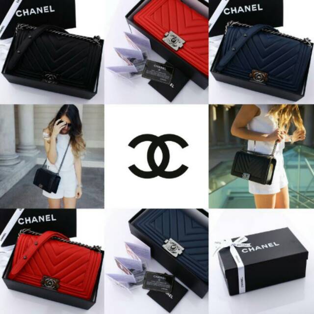 Chanel Boy Chevron Lambskin
