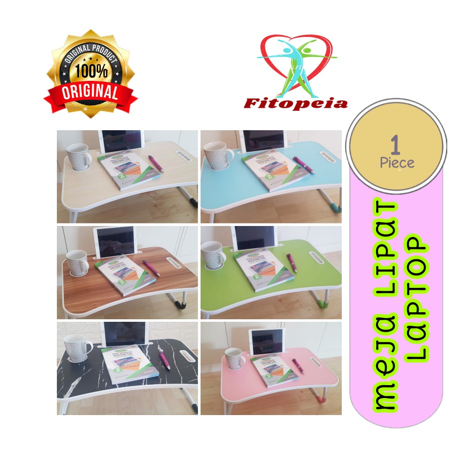 Meja Lipat Belajar / Meja Laptop Lipat / Meja Lipat Laptop / Meja Serbaguna #82