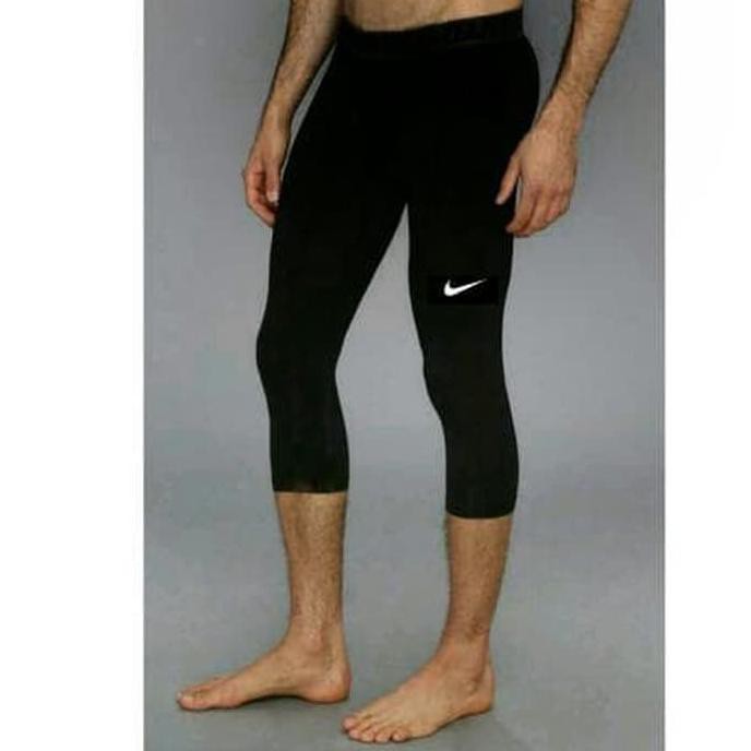 CELANA BASELAYER NIKE 3/4 LEGGING LEGING WANITA PRIA FUTSAL OLAHRAGA