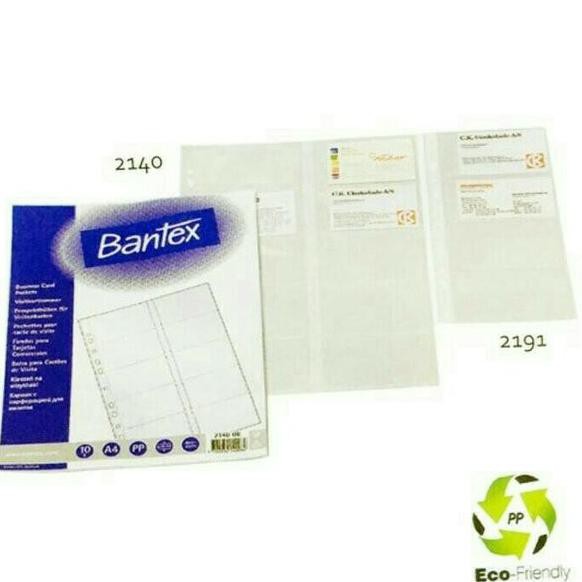 

Buruan Serbu] Pocket Business Card A4 Untuk Refill Album Kartu Nama Bantex