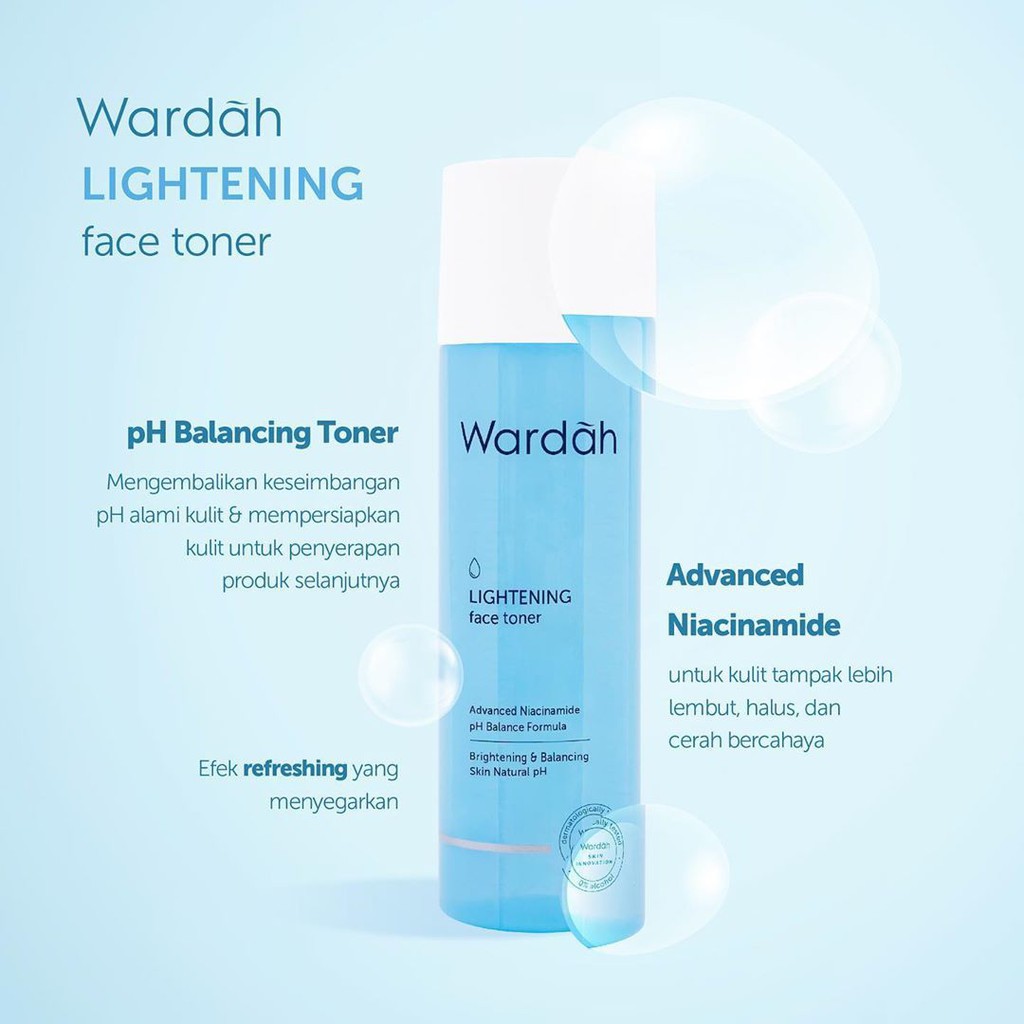 Wardah Lightening Face Toner 125ml