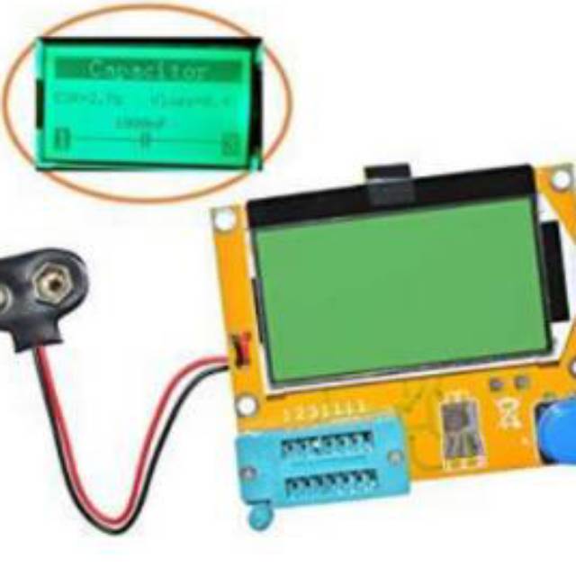 LCR-T4 LCR T4 ESR METER terbaru kapasitor transistor